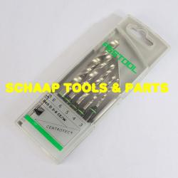 Centrotec houtspiraalboor 3 - 8 mm met centreerpunt en 2 snijkanten FastFix boorcassette | 493648